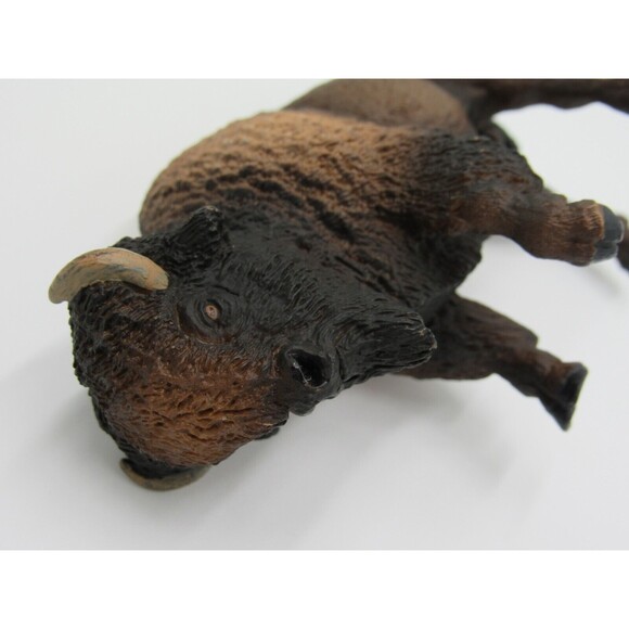 Safari Ltd Brown Buffalo Bison 2018 Animal Figure Realistic Toy Figurine - Picture 11 of 16
